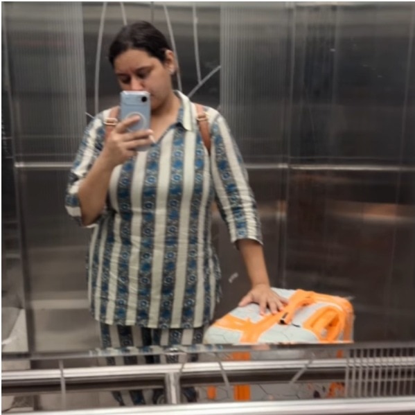 Indian woman vlogs tiny box room in Dubai, says rent takes half her salary