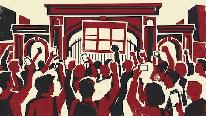 Delhi University’s 2026 student union election has unfolded amid a year of protests, education controversies, caste debates and campus safety concerns. (AI-generated image) DUSU Election Results 2026: Caste, protests and Gen Z reshape campus politics