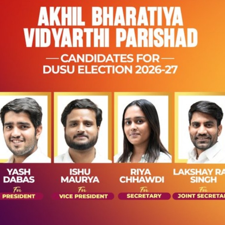 DUSU elections 2026: ABVP, NSUI release candidate lists for student polls DUSU elections 2026: ABVP, NSUI release candidate lists for student polls
