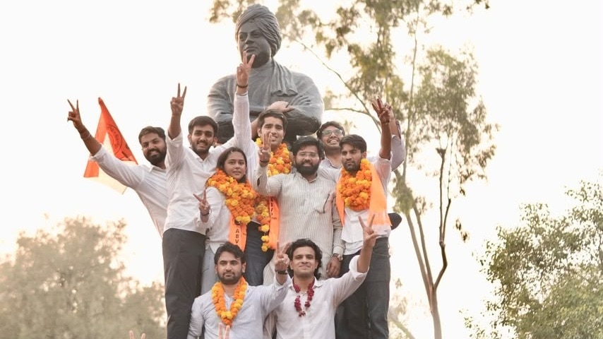 DUSU elections 2026: ABVP’s Yash Dabas won the president’s post DUSU polls 2026