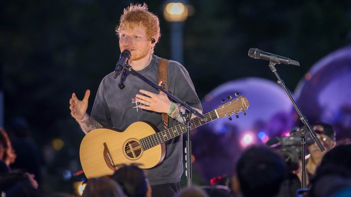 Ed Sheeran breaks silence after rapper ousted over Free Palestine remark at concert