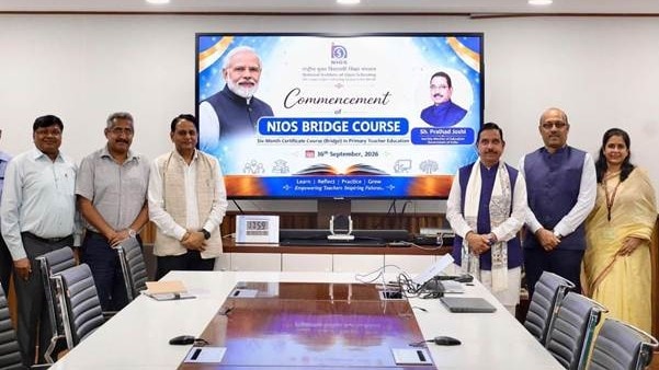 Education Minister launches six-month NIOS bridge course for BEd primary teachers
