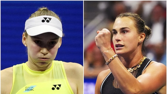 Sabalenka leads Rybakina 10-7 in their head-to-head record. (Photo: Reuters) Elena Rybakina, Aryna Sabalenka, US Open