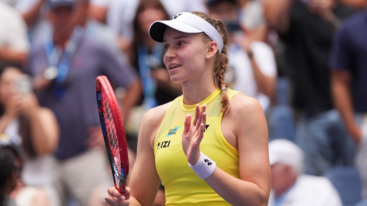 Elena Rybakina Ascends to World No.1 After Stunning Victory Over Qinwen Zheng