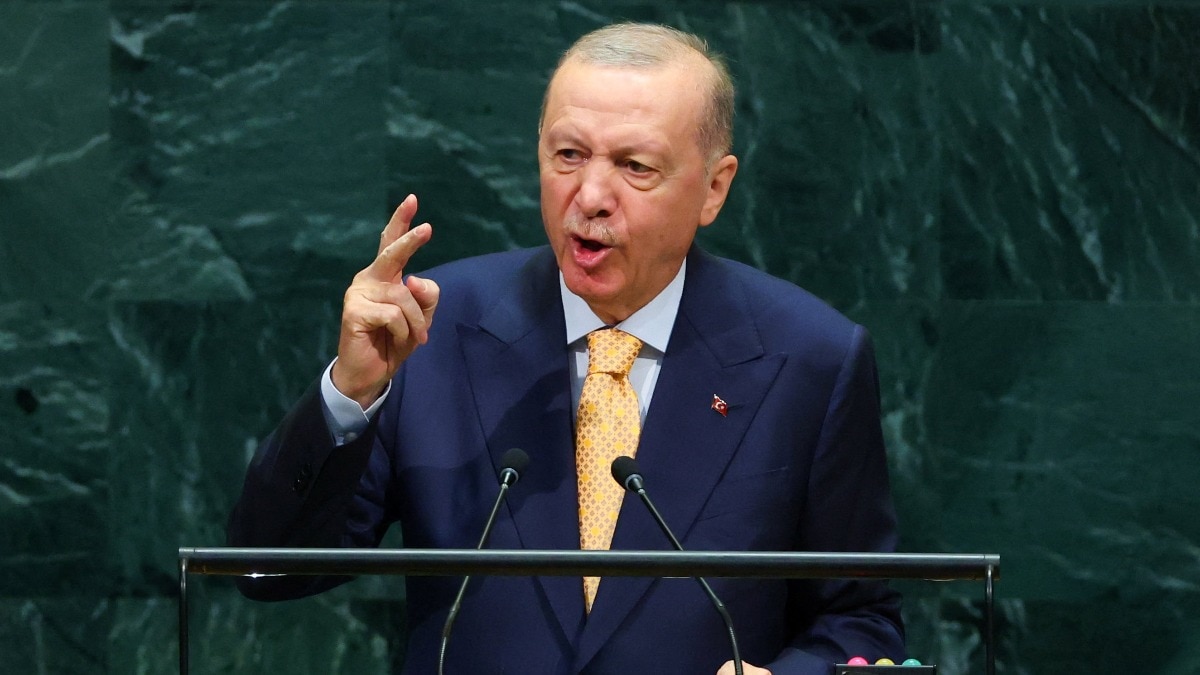 Turkey's Erdogan rakes up Kashmir issue at UNGA, calls for dialogue under UN Charter