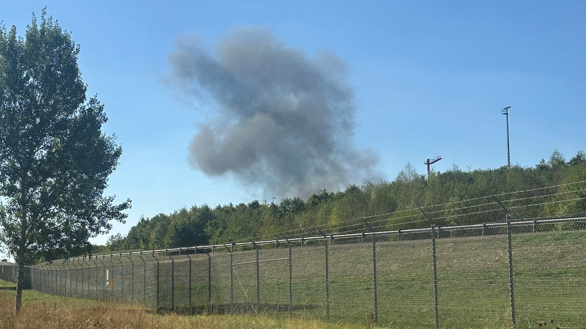 US Air Force F-16 fighter jet crashes in Germany, pilot ejects safely