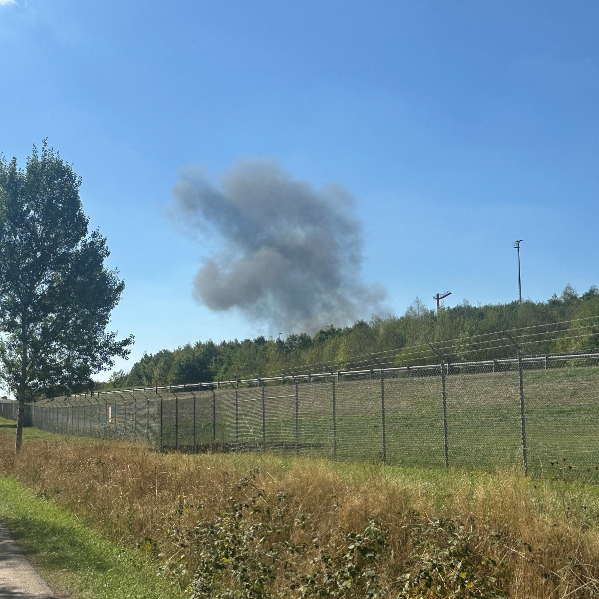 US Air Force F-16 fighter jet crashes in Germany, pilot ejects safely