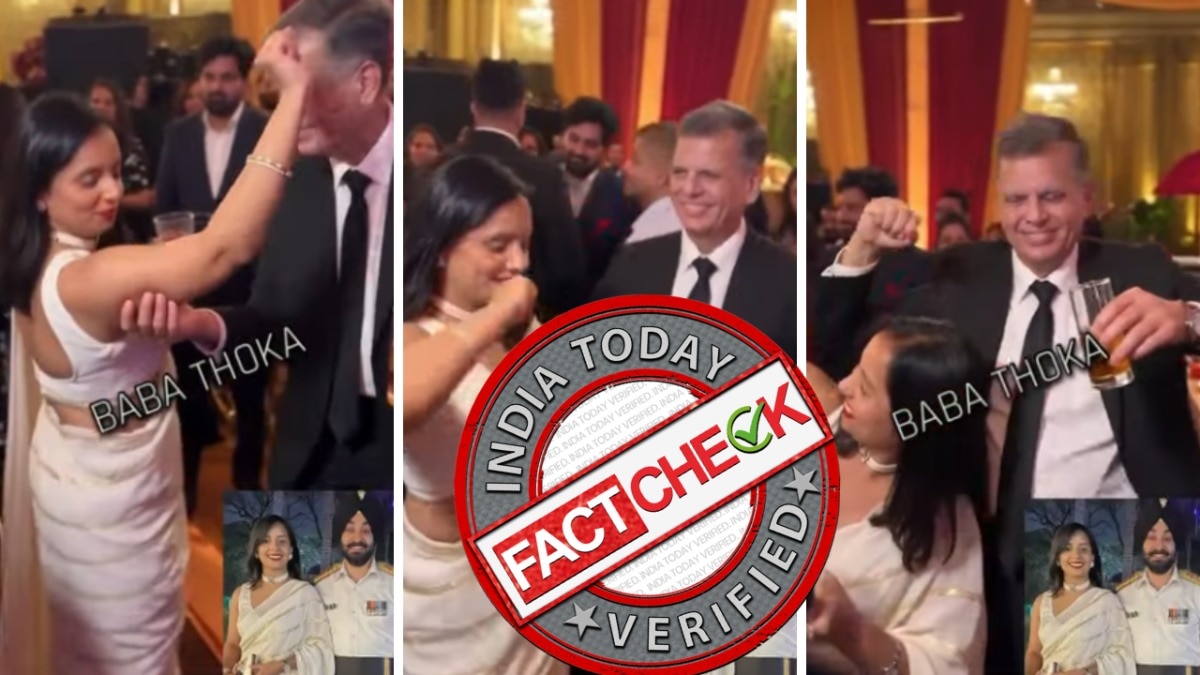 Is Army Chief Dhiraj Seth dancing with a major's wife? This video is AI-edited