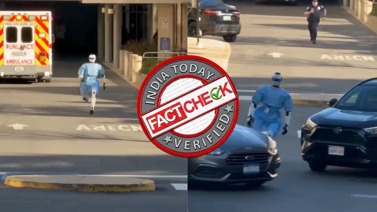 Clip of robot running from hospital is fake, but AI agents can go rogue
