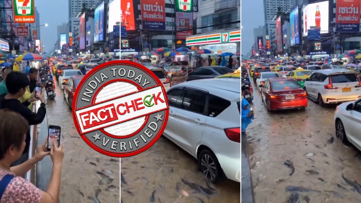 Don't get catfished by AI. This Bangkok flood scene is NOT real