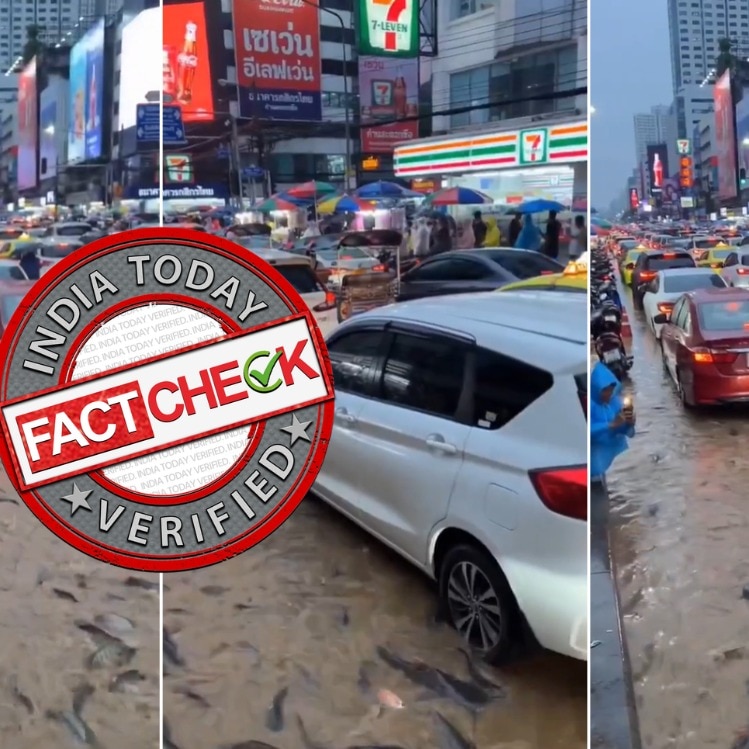 Don’t get catfished by AI. This Bangkok flood scene is NOT real