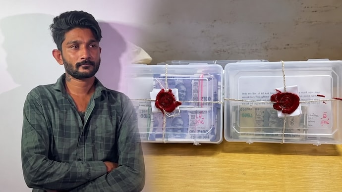 During preliminary questioning, he told that he had accumulated debt because of his low income. (Credits: Brijesh Doshi) Fake Notes Vegetable Vendor