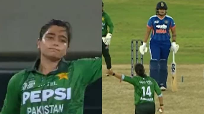 Women's Asia Cup, IND vs PAK: Pakistan captain Fatima Sana slammed for Shafali Verma sendoff against India - India Today