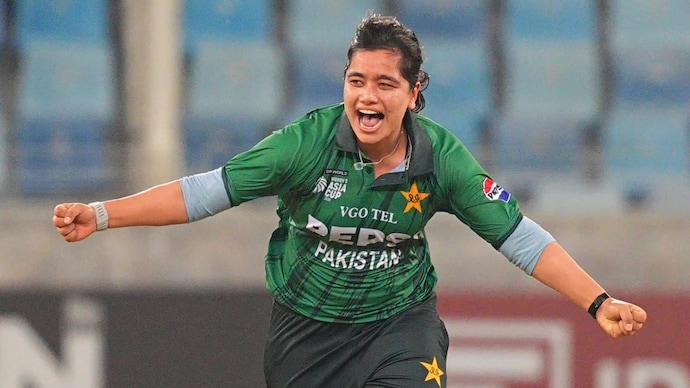 Fatima Sana has been phenomenal for Pakistan as an all-rounder. Courtesy: Getty Images Fatima Sana