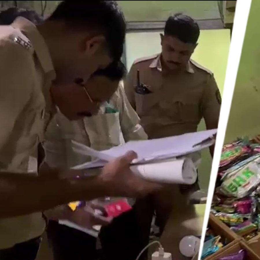 Mundhe team raids locked Kalyan flats, finds 5 boxes of banned tobacco products
