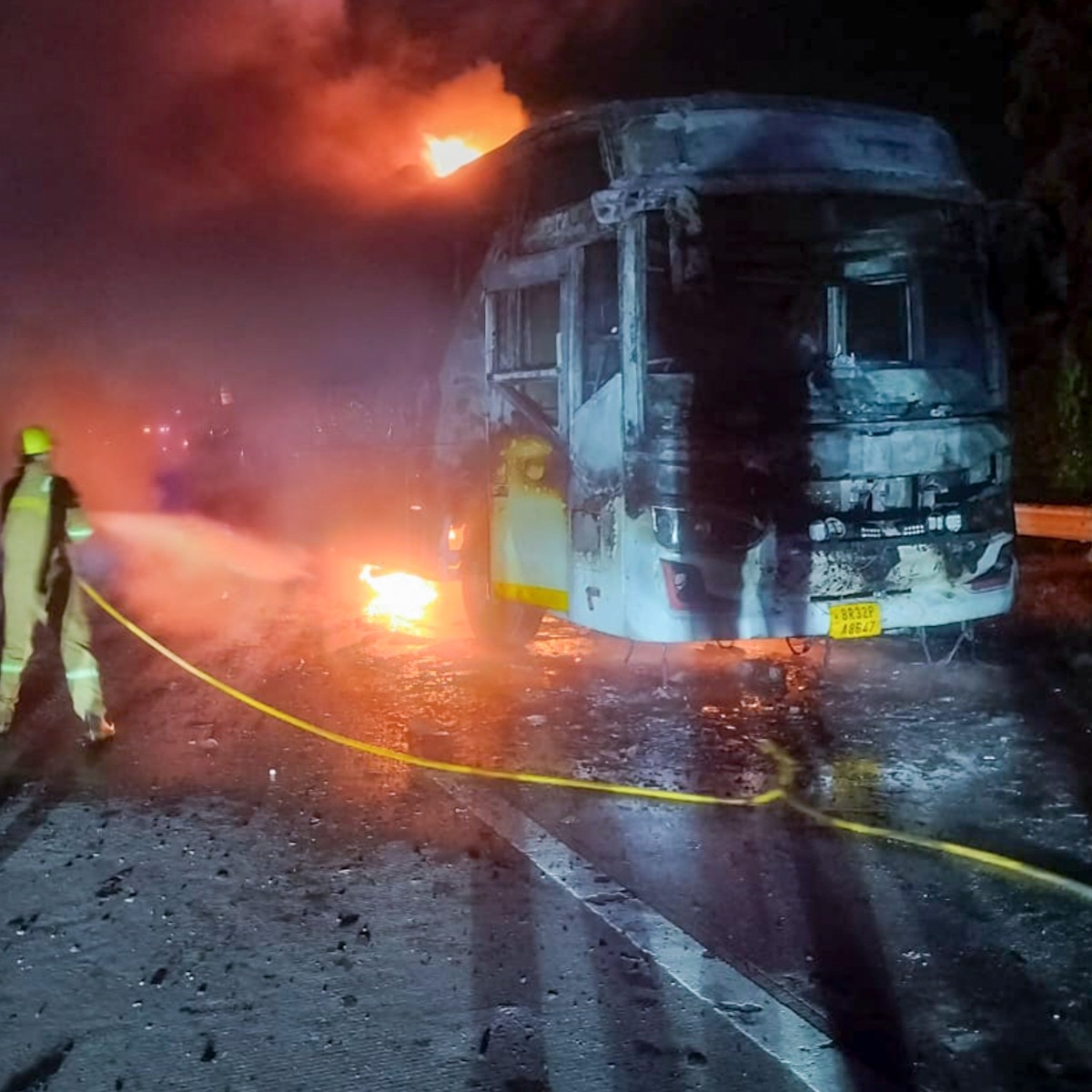 Go die, won't stop vehicle: UP bus driver laughed at passengers' pleas