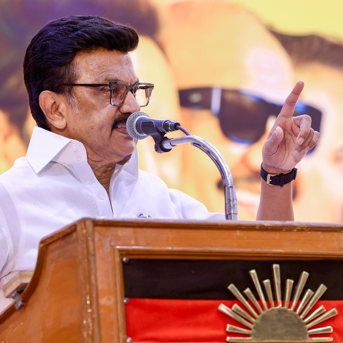 No such order...:Stalin rejects TVK claims of shielding Veeramani in sex abuse case