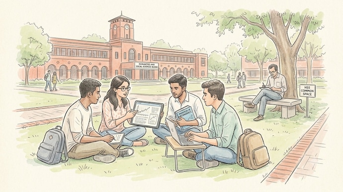 From Philosophy to Economics: Humanities courses offered across India’s 23 IITs (AI-generated image) From Philosophy to Economics: Humanities courses offered across India’s 23 IITs (AI-generated image)