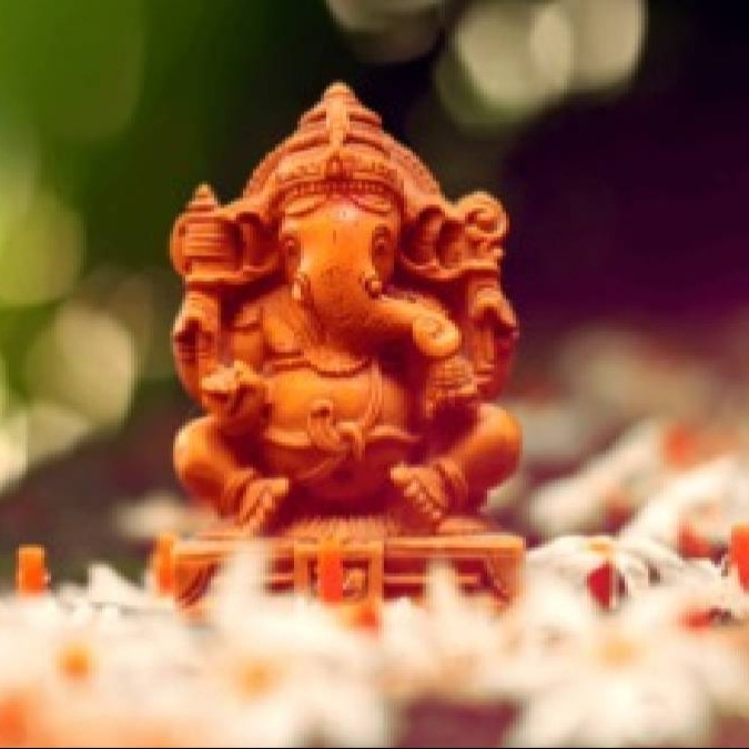 21,000 living plants shape Ganesh idol with a green message in Andhra Pradesh