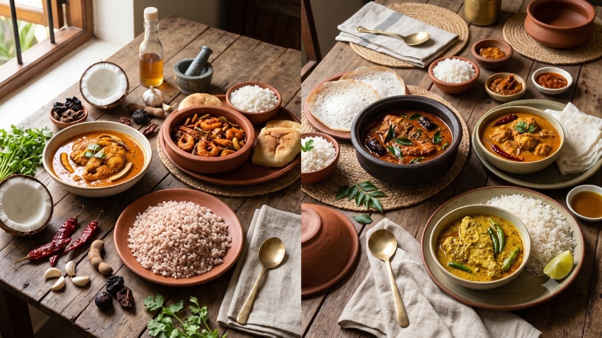 Goan cuisine is shaped by local coastal ingredients and a strong Portuguese influence. (AI-generated image) Goan cuisine is shaped by local coastal ingredients and a strong Portuguese influence. (AI-generated image)