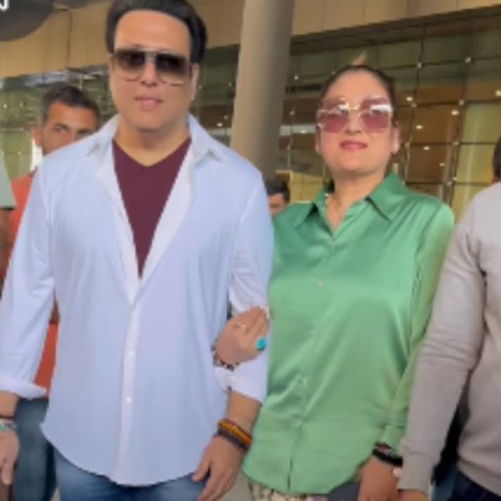 Govinda-Ssunita's old airport video resurfaces amid his affair rumours with co-star