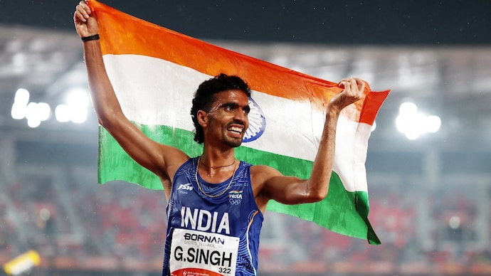 Gulveer Singh won three medals at the Asian Games 2026. (Image: Reuters) Gulveer Singh