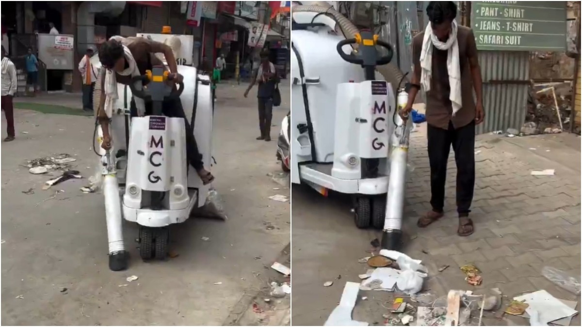 Gurugram's new garbage collection machine is viral on X. Here's what people noticed