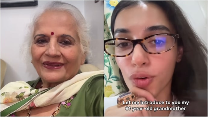 A Gurugram-based entrepreneur introduced her 81-year-old grandmother on Instagram. (Photos: @adabymehar/Instagram) Gurugram