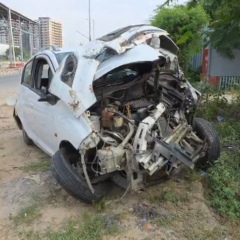 Gurugram car crash