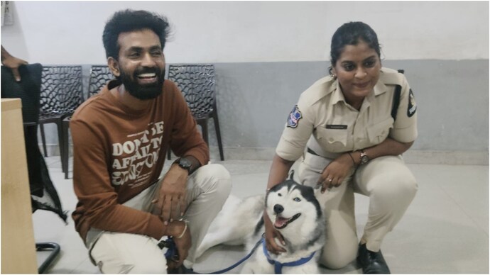 Hyderabad cop traces missing dog through WhatsApp, reunites it with owner Hyderabad cop traces missing dog through WhatsApp
