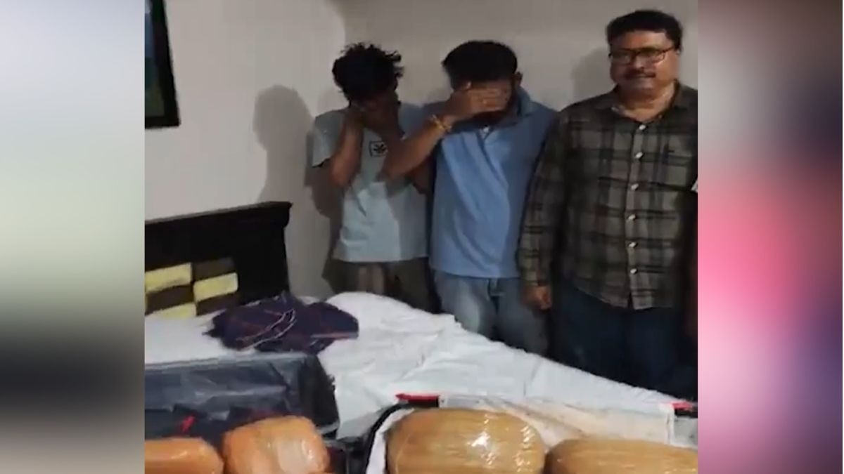 Ganja seized from hotel rooms near Hyderabad hospital, 2 arrested