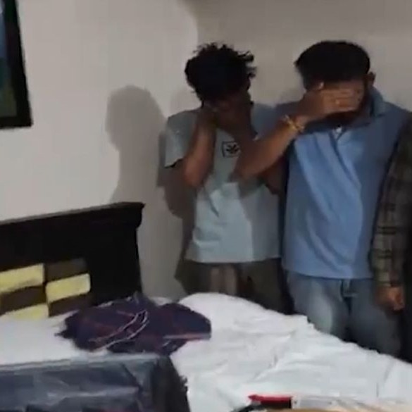 Ganja seized from hotel rooms near Hyderabad hospital, 2 arrested