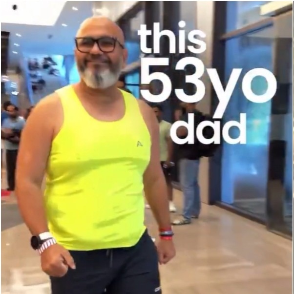 53-year-old dad pushes through pain, completes Mumbai Hyrox for specially-abled son