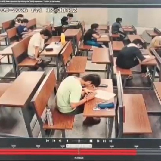 IIT Bombay student suicide: Video shows Sahil using phone, escorted out by Prof Doolla