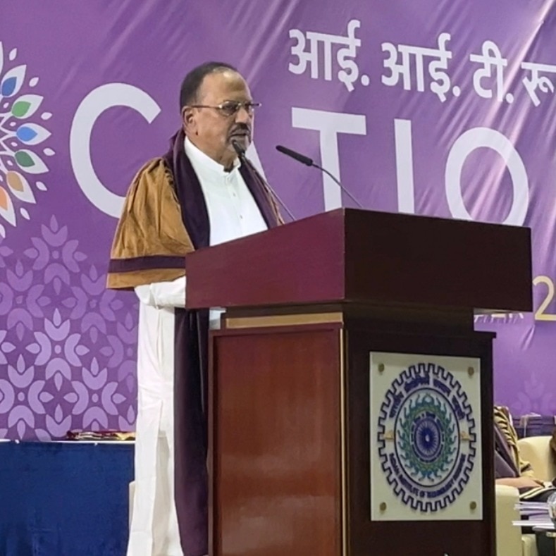 Ajit Doval calls IIT Roorkee graduates ‘luckiest generation’, recalls career setback