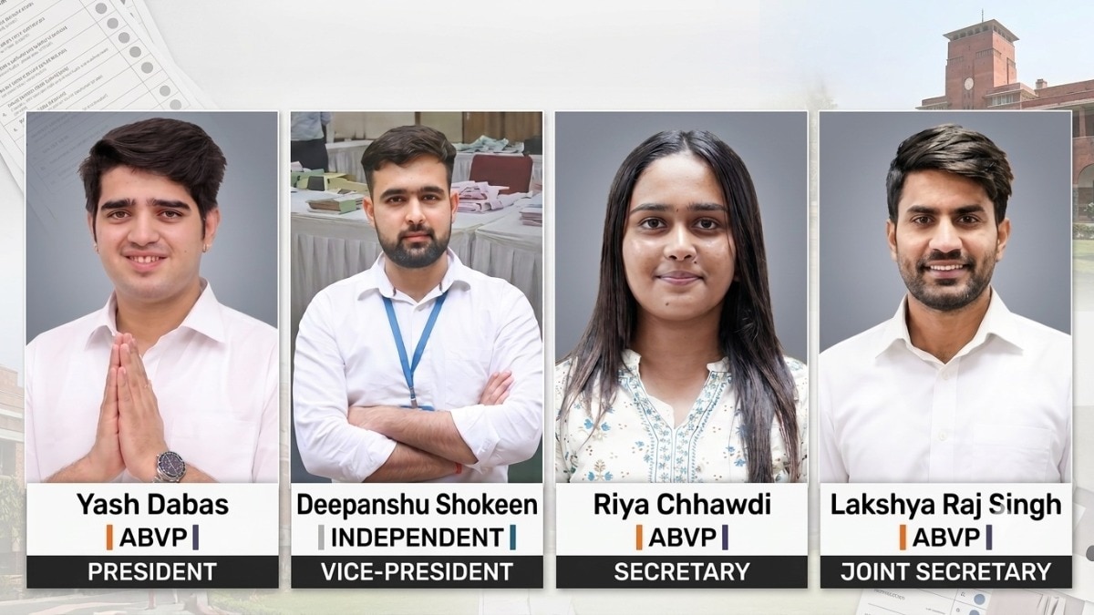 DUSU polls: ABVP retains president seat in close battle, sweeps two other posts