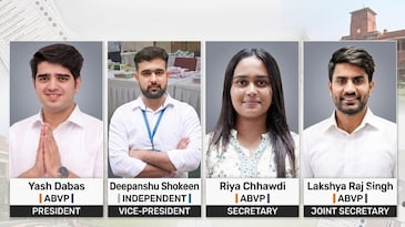 DUSU polls: ABVP retains president seat in close battle, sweeps two other posts DUSU polls: ABVP retains president seat in close battle, sweeps two other posts