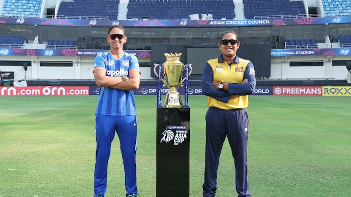 India take on Sri Lanka in the Women's Asia Cup final. (Image: X/@BCCIWomen) IND vs SL, Women's Asia Cup Final