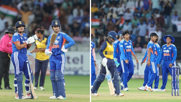 India beat Sri Lanka by 72 runs to win their 8th Women's Asia Cup title. (Image: X/@BCCI) IND vs SL, Women's Asia Cup Final