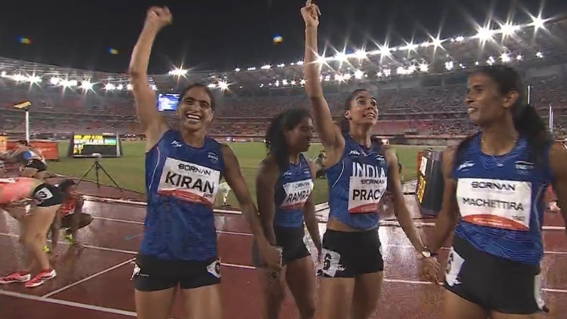 India break athletics gold jinx in Asian Games 2026 with women's 4x400m relay win