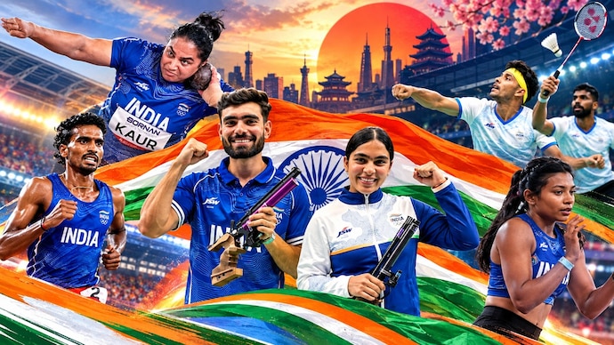India added six more medals on Friday, September 25. (Image: Reuters, PTI, AFP and NRAI) India at Asian Games 2026 on Friday September 25