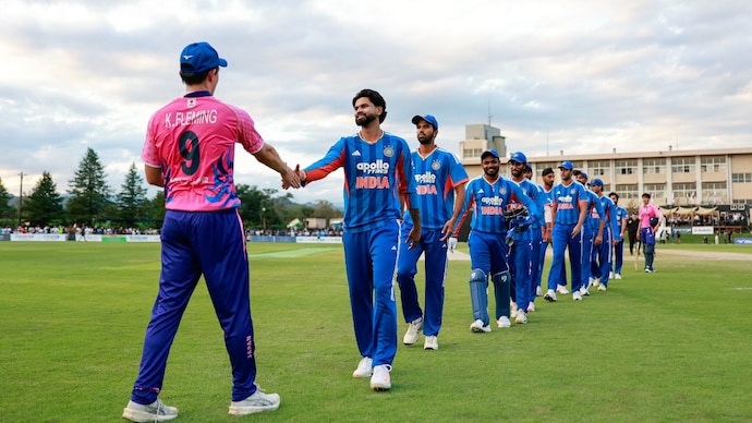 India beat Japan by 2 runs in a historic T20I in Sano on Tuesday (Courtesy of BCCI) India vs Japan, Shreyas iyer