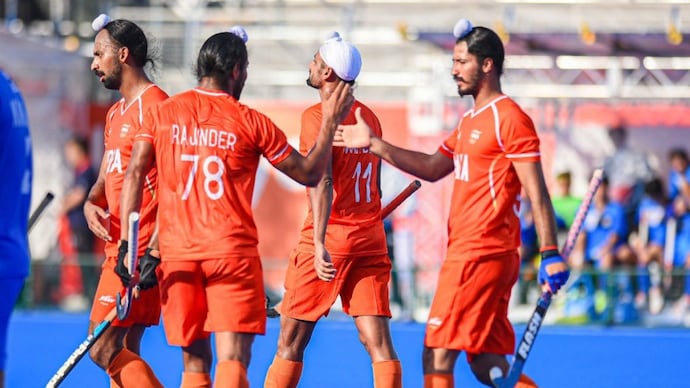 Dilpreet Singh was the star of the show for India (Courtesy: Hockey India) India vs Korea