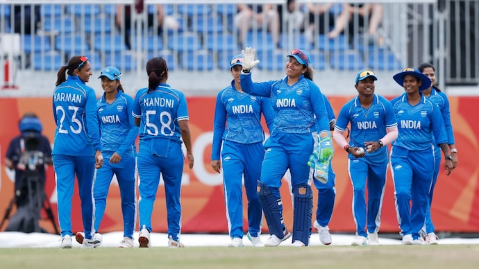 India Women wil face Sri Lanka in the Asian Games final. Courtesy: BCCI Women India Women