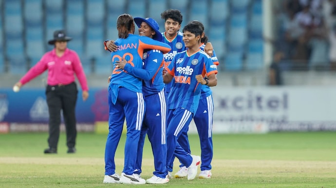 India went unbeaten to the title in Dubai (Courtesy: BCCI Women X) India womens team