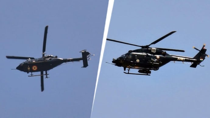 The exercise coincided with the 10th anniversary of the surgical strikes carried out by the Army Indian Army helicopter drill