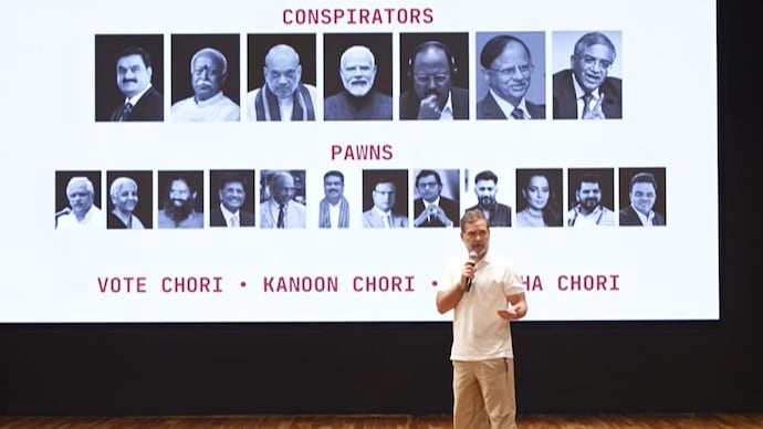Indian elections being rigged, says Rahul Gandhi Indian elections being rigged, says Rahul Gandhi