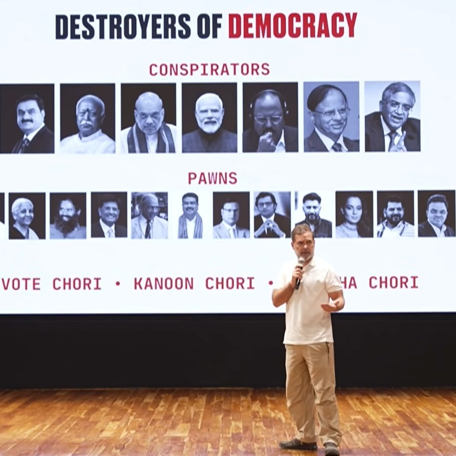 From vote chori comes kanoon chori: Rahul Gandhi says laws passed are illegal