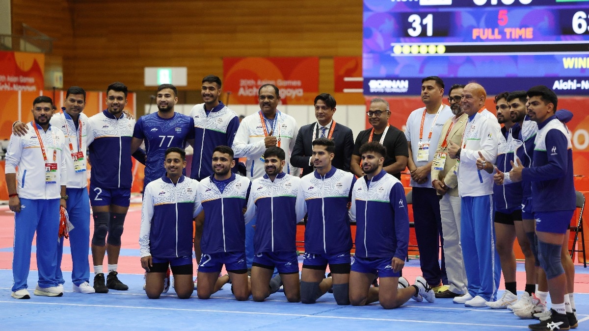 India thrash Korea to keep Kabaddi title defence on track