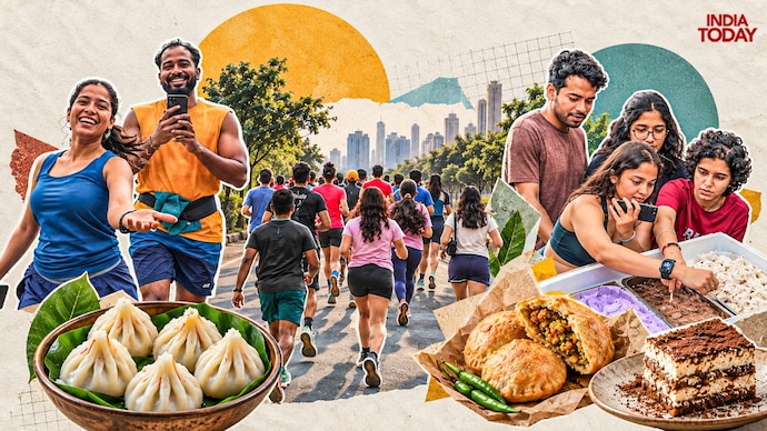 Indian run clubs have a tempting new way to get people running. (Photo: Stylised by Vani Gupta) Indian run clubs have a new way to get people running